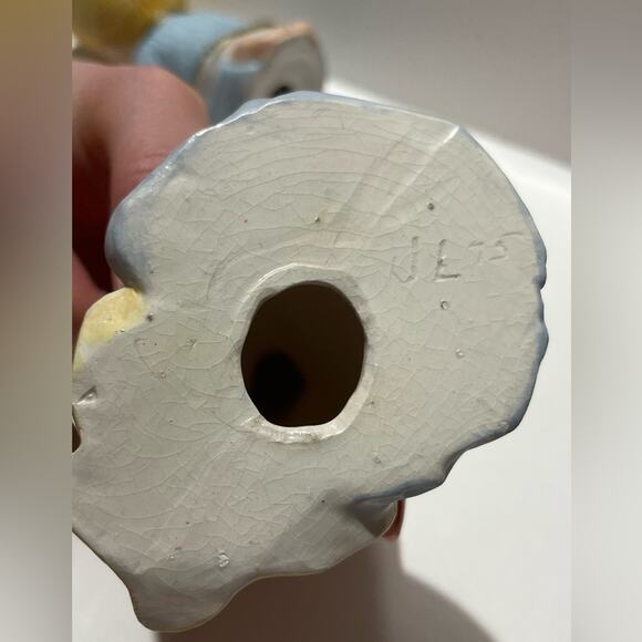 Set of 3 vintage porcelain children figurines - Picture 8 of 11